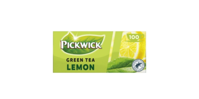 Pickwick Green tea with lemon 100x2g                                                                                                                                                                                                                      