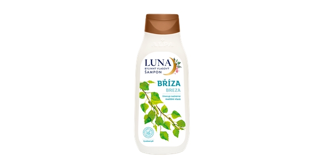 LUNA šampon bříza 430 ml                                                                                                                                                                                                                                  