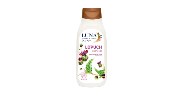 LUNA šampon lopuch 430 ml                                                                                                                                                                                                                                 
