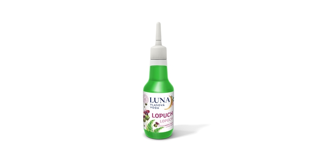 LUNA vlasová voda bylinná lopuch 120 ml                                                                                                                                                                                                                   