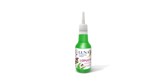 LUNA vlasová voda bylinná lopuch 120 ml                                                                                                                                                                                                                   