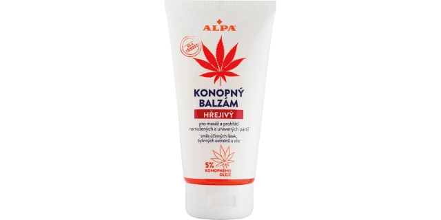 ALPA konopný balzám hřejivý 150 ml                                                                                                                                                                                                                        