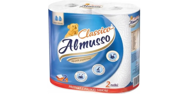 Kuchyňské utěrky ALMUS CLASSICO 2v. cel. návin 9,5 m cena 1ks                                                                                                                                                                                             