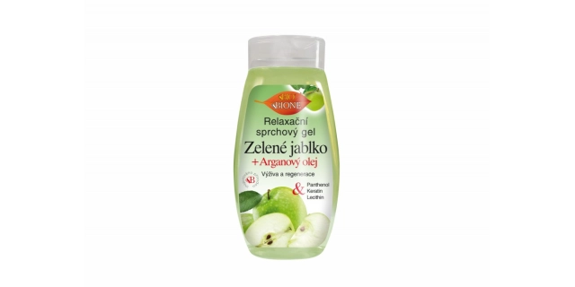 BIO relaxační sprchový gel ZELENÉ JABLKO 260ml                                                                                                                                                                                                            