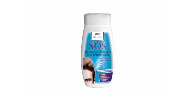 BIO SOS šampon MUŽI s přísadami proti padání vlasů 260ml                                                                                                                                                                                                  