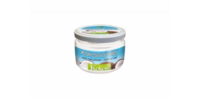 BIO KOKOS 100% čistý kokosový olej 220ml                                                                                                                                                                                                                  