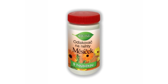ODLAKOVAČ na nehty s houbičkou MĚSÍČEK 70ml                                                                                                                                                                                                               