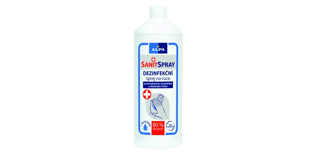 SANITSPRAY dezinfekční sprej na ruce 1000 ml náhr.náplň                                                                                                                                                                                                   