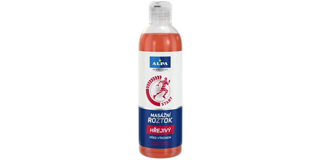 SportStart masážní roztok HŘEJIVÝ 250 ml                                                                                                                                                                                                                  