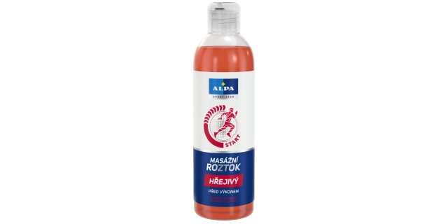 SportStart masážní roztok HŘEJIVÝ 250 ml                                                                                                                                                                                                                  