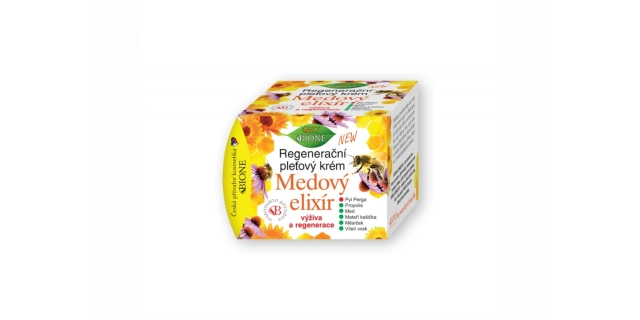BIO MEDOVÝ ELIXÍR regenerační pleťový krém 51ml                                                                                                                                                                                                           