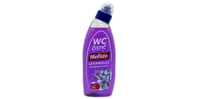 MEFISTO WC čistič LEVANDULE 750ml                                                                                                                                                                                                                         