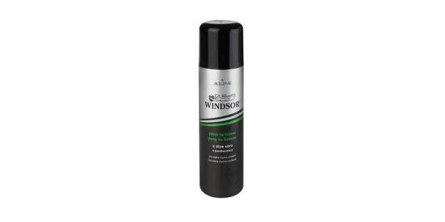 WINDSOR pěna na holení s aloe vera 200 ml                                                                                                                                                                                                                 