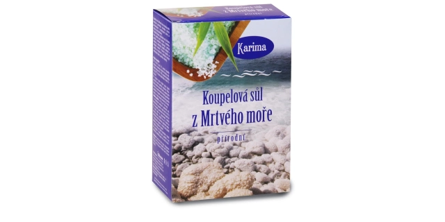 Karima sůl z Mrtvého moře skladačka 1kg                                                                                                                                                                                                                   