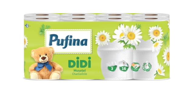 TP Pufina Didi Camomile, 3vr., 16x135út., 17,6m                                                                                                                                                                                                           