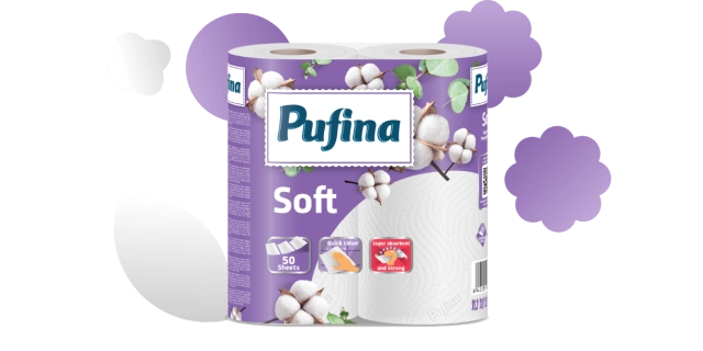 KU Pufina Soft 2vr, 2x50út., 10,5m                                                                                                                                                                                                                        