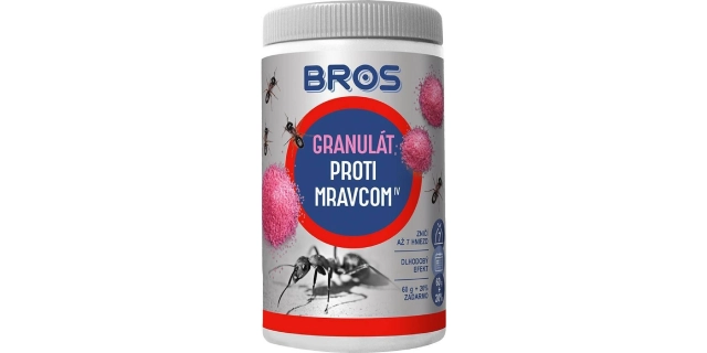 BROS – granule proti mravencům 60 g + 20%GRATIS                                                                                                                                                                                                           