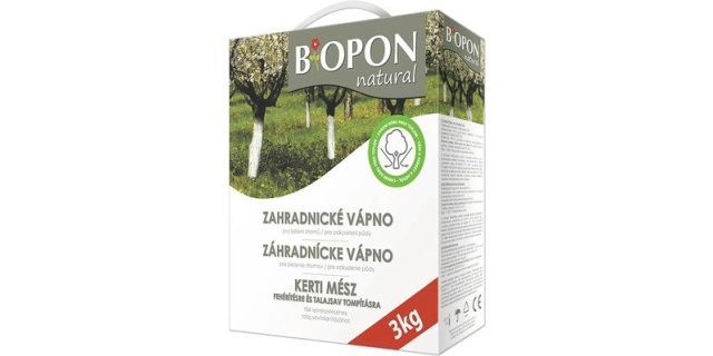 B*OPON zahradnické vápno 3kg                                                                                                                                                                                                                              