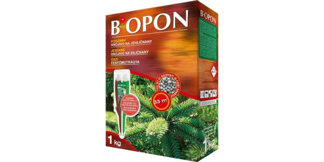B*OPON podzimní hnojivo na jehličnany 1 kg                                                                                                                                                                                                                