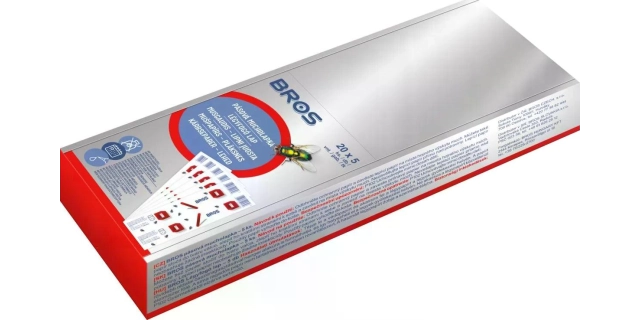 BROS – plochý lep na hubení hmyzu 5 ks                                                                                                                                                                                                                    