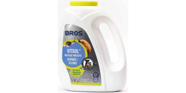 BROS - VITROL nástraha na slimáky 1 kg                                                                                                                                                                                                                    