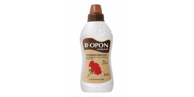 B*OPON Vermikompost na muškáty, balk.r. 0,5l                                                                                                                                                                                                              