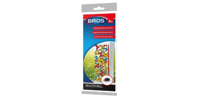 BROS – okenní mucholapka 4 ks                                                                                                                                                                                                                             