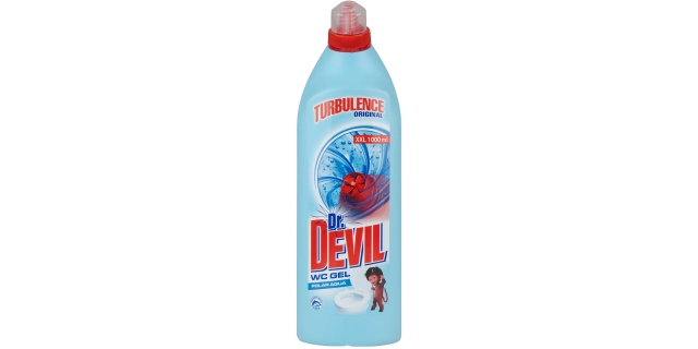 Dr. DEVIL WC GEL TURBULENCE 1 000 ml Polar aqua                                                                                                                                                                                                           