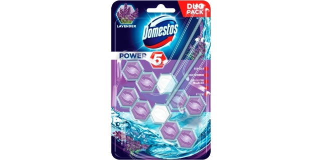Domestos Power 5 Lavender 2x50g                                                                                                                                                                                                                           