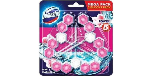 Domestos Power 5 Magnolia 3x50g                                                                                                                                                                                                                           