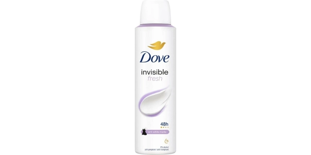Dove AP sprej Invisible fresh 150 ml                                                                                                                                                                                                                      