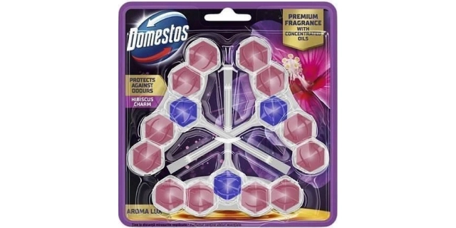 Domestos AromaLux Hibiscus Charm 3x50g                                                                                                                                                                                                                    