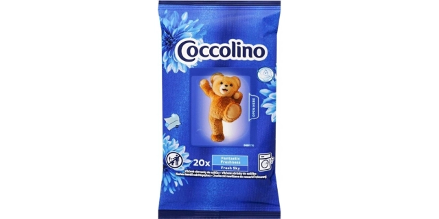 Coccolino vlhčené ubrousky do sušičky                                                                                                                                                                                                                     