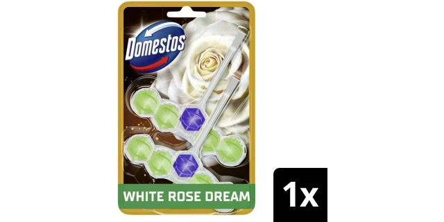 Domestos AromaLux White Rose 2x50g                                                                                                                                                                                                                        