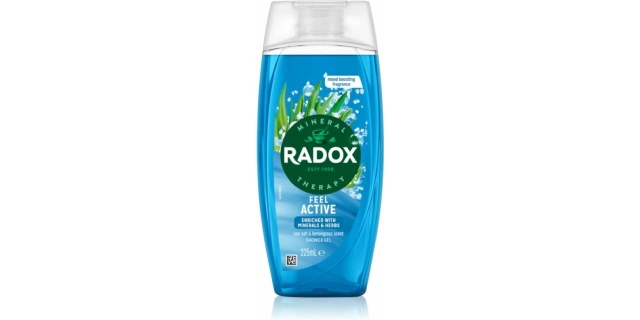 Radox Sprchový gel Feel Active 225ml                                                                                                                                                                                                                      
