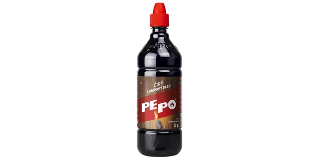 PE-PO čirý lampový olej 1 l                                                                                                                                                                                                                               