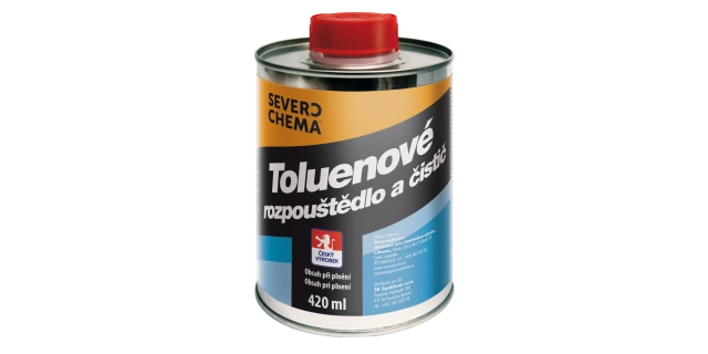 Toluenové rozpouštědlo a čistič 420 ml                                                                                                                                                                                                                    