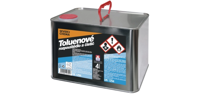 Toluenové rozpouštědlo a čistič 4 l                                                                                                                                                                                                                       