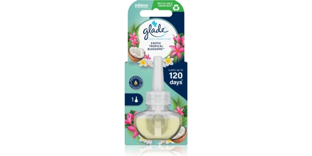 Glade Electric Exotic Tropical Blossoms náplň 20 ml                                                                                                                                                                                                       