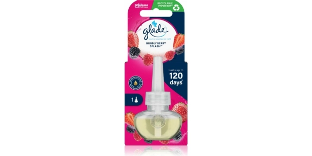 Glade Electric Bubble Berry Splash náplň 20ml                                                                                                                                                                                                             
