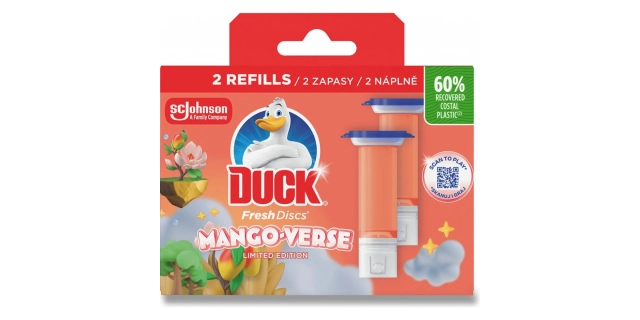 Duck Fresh Discs Mango Verse náplň 72ml/5 PL HU CZ delist/doprodej                                                                                                                                                                                        