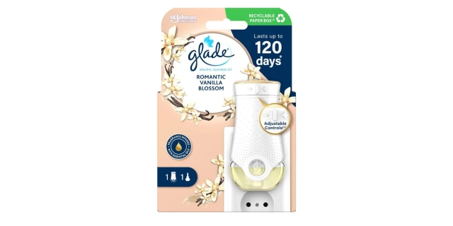 Glade Electric Romantic Vanilla Blossom 1+20ml                                                                                                                                                                                                            