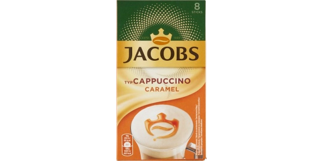 Jacobs Cappuccino Caramel 120g                                                                                                                                                                                                                            
