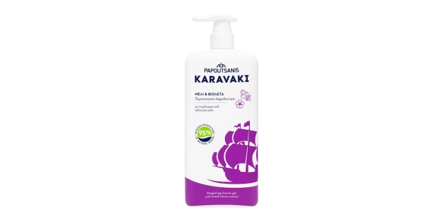 KARAVAKI S/G HONEY & VIOLET 750ML/24                                                                                                                                                                                                                      