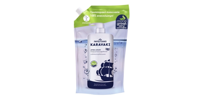 KARAVAKI S/G REFILL AEGEAN BREEZE 700ML/21                                                                                                                                                                                                                