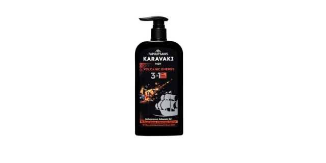 KARAVAKI MEN 3IN1 VOLCANIC ENERGY 600ML/24                                                                                                                                                                                                                