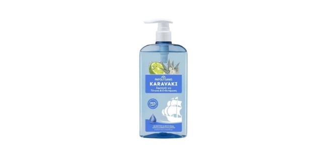 KARAVAKI H/S PUMP TONIC & STRENGTH 600ML/22                                                                                                                                                                                                               