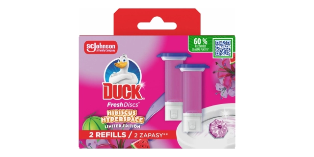Duck Fresh Discs duonáplň Hibiscus Hyperspace - NOVINKA 2x38.6g                                                                                                                                                                                           
