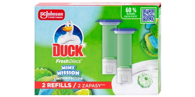 Duck Fresh Discs duonáplň Mint Mission - NOVINKA 2x38.6g                                                                                                                                                                                                  