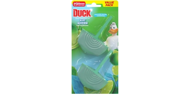 Duck aqua turquoise Mint Mission duopack - NOVINKA 2x38.6g                                                                                                                                                                                                